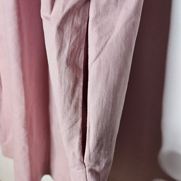 Pomander Place Tuckernuck Finley‎ Flutter Sleeve Womens S Pink Pleated Dress - Picture 3 of 4